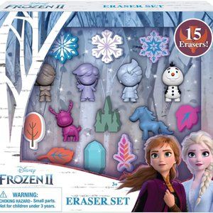 Disney Frozen II Eraser Set